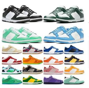 sneakers dunks Men Women Skate Low Running Shoes OG Black White Georgetown Coast University Red Panda Dunky Mummy Off Platform dunkes Lows