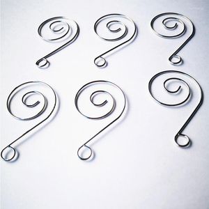 Люстра Crystal 100pcs/лот серебряные спиральные крючки для шариковых металлических деталей DIY Подвесные аксессуары соединения и подвешивания