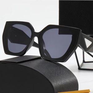 نظارة شمسية كبيرة الحجم مصمم مصمم شمس النساء إطار عين العين UV400 الفاخرة