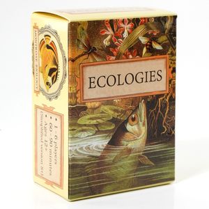 Ecologies Card Game - Gameplay Inspired by Nature - Use Science to Build Food Webs in Seven Unique Biomes - Beautiful Vintage Art