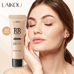 6 Cores Face base base líquida maquiagem corretiva de clareamento a água Brancho de clareamento BB Creme de longa duração Cosméticos 30ml