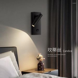 Wall Lamps Vintage Living Room Sets Bathroom Vanity Black Fixtures Deco Led Antique Lighting Wooden Pulley