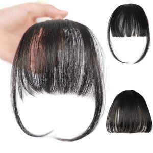 Wholesale Chemical Fiber Hair Air Bangs With Sideburns Lightweight Fake