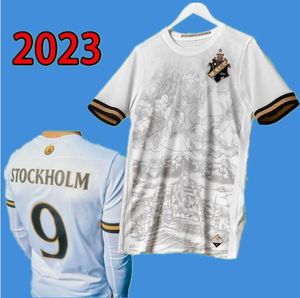 Crianças 23 Aik Solna Soccer Soccer Soccer Especial de edição limitada Fischer Hussein Otieno Guidetti Thill Tihi Haliti História de 132 anos 23 24 camisas de futebol de Jersey