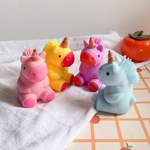 Amazon Declussion Unicorn Pinch Music Toys Super Squeeze Flour Ball لإطلاق ضغوط من ألعاب الأطفال