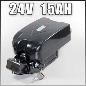 24V 15AH Elektrikli Bisiklet Pili 29.4V 3A Şarj Cihazı 24V 15AH LI-ION 500W E-Bike için Pil