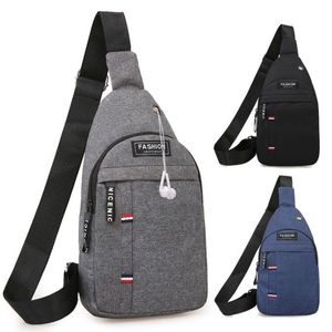 Mode im Freien Reisen Brusttasche Männer Frauen Umhängetasche Messenger Taschen Leinwand wasserdicht Einzel Umhängetasche Outdoor Reisen Wandern Rucksäcke