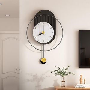 Настенные часы современная гостиная цифровая крупная искусство роскошные кухонные часы дизайн спальни Relogio de Parede Decor WWH35xp