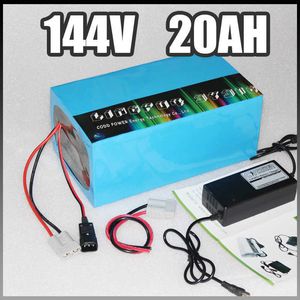 144V 20AH Elektrikli Bisiklet Pili 3000W Samsung Elektrikli Bisiklet Lityum Pil BMS Şarj Cihazı 144V Li-Ion Scooter