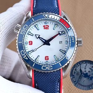 Ocean Universe 600 Watch Men's Watch totalmente automático mecânico integrado Máquina substituível Banda de aço observa