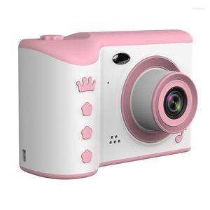 Digitalkameras IP-Kamera mit Kinder-Augenschutzbildschirm 2,8-Zoll-Touch-HD-Doppelobjektiv 18 MP für GeburtstagsgeschenkeDigital Lore22