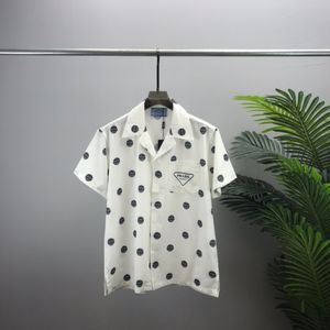 Men Designer Shirts Summer Shoort Sleeve Casual Shirts Fashion Loose Polos Beach Style Breathable Tshirts Tees Clothing #0128