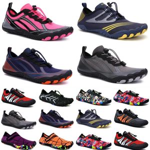 Wasserschuhe Damen Herren Schuhe Sandalen Strand Tiefblau Gelb Orange Grün Grau Outdoor Barfuß Schnelltrocknend Größe 36-45