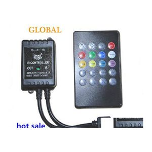 2016 Rgb Controllers Practical Dc12V Led Music Ir Controller 20 Key Infrared The Advanced Control Unit For 3528 5050 Drop Delivery Lights Dh7Q1