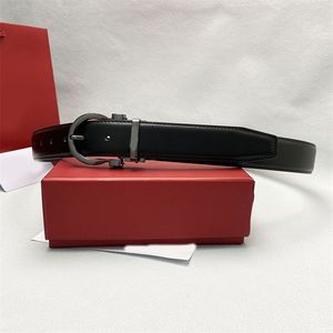 Двусторонний мужской ремень черные дизайнерские ремни классические позолоченные гладкие пряжки черный ceinture homme кожа сплошной цвет модные роскошные ремни бизнес PJ022 C23