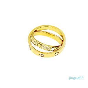 Design Design Titanium Ring Jóias de moda e mulheres anéis de casal