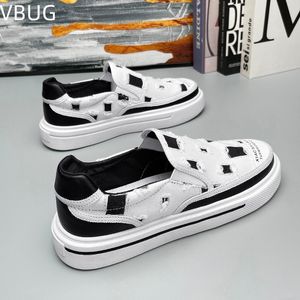 Sandały Summer Low Top Board Fisherman Lazy Non-Slip Tkanina Trendy Męs