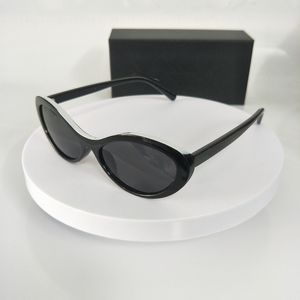 Óculos de sol tipo olho de gato para mulheres armação oval pequena Óculos de moda para homens Designers Óculos de sol proteção para os olhos Uv400