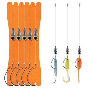 خطافات الصيد 5pcs/الكثير من الحفر تكساس مجموعة لصيد الجهير Carolina Rig Kit Tackle Fishhooks Carp Fishing Hair Pills جاهزة الغليان الطعم P230317