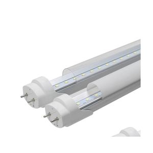 2016 Led Tubes Tube 4Ft 1200Mm T8 Light High Super Bright 2Ft 11W 3Ft 18W 22W 28W Fluorescent Bbs Ac110240V Drop Delivery Lights Lighting Dhzgm