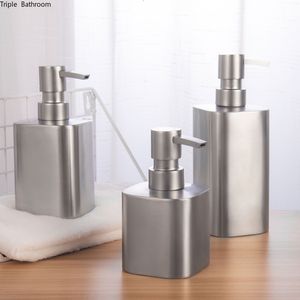 Жидкий мыльный диспенсер Nordic Soap Dispenser Home Steel Steel Home Shampoo Shampoo Gel Gel Bottles Dispenser Аксессуары для ванной комнаты Жидкий контейнер 230317