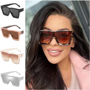 NEUE Sonnenbrille Frauen Siamese Objektiv Sonnenbrille Anti-UV-Brille Übergroßen Rahmen Brillen Einfachheit Sport Brille Ornamental