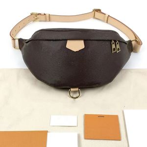 Designer-Bauchtasche, Hüfttasche, M43644, Bauchtasche, Gürteltasche, Brusttasche, Gürteltasche, Handtasche, Taille, Damen, Herren, Luxus, echtes Leder, Reißverschluss, 7a, Umhängetasche, Damen, Schulter-Reisetaschen