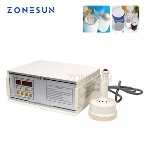 Zonesun GLF-500 آلة إغلاق رقائق رقائق الألومنيوم ، آلة تعبئة آلة السحب زجاجة الزجاجة البلاستيكية