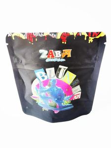 Papel de embalagem Zaba Blunade 3.5g Slorve Plástico Plástico Mylar Edibles Backpack Boyz Runty Gelato Zerbert Especial Dado Corte Bolsas Zip Otfjn