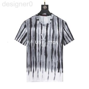 Męskie koszulki designerskie geometryczne projektant projektantów mody Summer T-Shirt Casual Street Short Rleeves dla mężczyzn i kobiet Cym12 HS5L