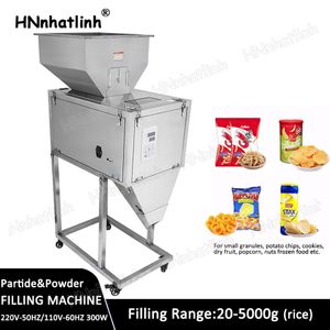 Maszyna do stojaku żywności ziarniste materiały proszkowe Ważanie maszyny do pakowania maszyn do pakowania 20-5000 g dla nasion ziaren kawy