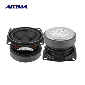 Alto -falantes portáteis Aiyima 2pcs Palestrante de áudio portátil 4 ohm 15 w Alto -falante de alcance completo Diy Sound Mini BT Speaker para Home Theatre Z0317