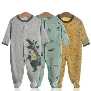 Rompers Baby bodysuit newborn boys girls clothing long sleeve 3 6 9 12months toddler infant child kids clothes AA230317