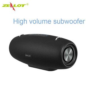 Portable Speakers Zealot S67 Bluetooth Speaker Wireless Portable Outdoor High Sound box 360 Stereo Waterproof Subwoofer Shocking Heavy Bass Z0317
