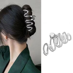 S3515 Moda Takı Barrettes Kadınlar İçin Metal Saçkopu Kadın Saç Klipli Köpekbalığı Klibi Bobby Pin Lady Girl Head Barrette Saç Aksesuarları