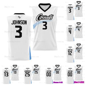 NCAA Koleji UCF Knights Basketbol Forması 3 Darius Johnson 4 Brandon SS 12 Ithiel Horton 13 C.J. Kelly 25 Taylor Hendricks Erkek Kadınlar