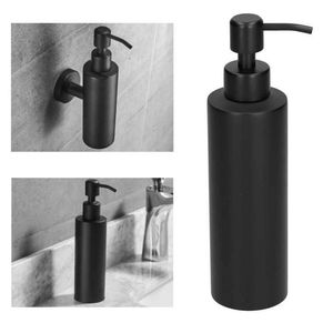 Liquid Soap Dispenser 304 Liquid Soap Dispensers Rostfritt stål Black Lotion Bottle Slim Soap Dispenser för badrumshandpresspump Dispenser 230317