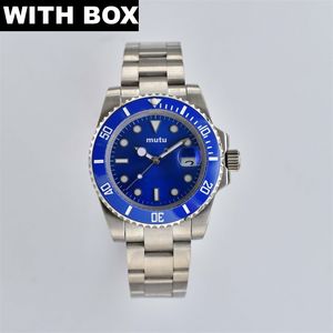 Mens Designer Submariner Luxury Watches 2813 Mekanik Otomatik Hareket Bilekleri 41mm İzle U1 Moda Saatleri Sapphire Montre Watch1998 GMT DATEJUST