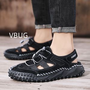 Sandalen Herren Sommersandalen Strand Plateau Slipper Home Atmungsaktive rutschfeste Schuhe für Männer mit kostenlosem Versand Bestseller in Produkten