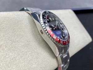 BP 16710 Średnica zegarków 40 mm z 3186 Ruch 3187 Ruch Sapphire Glass Mirror Aluminium Aluminium Pierścień Rafinowane stalowe opaska