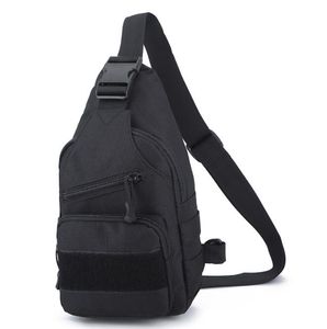 Taktik Askeri Sling Göğüs Çantaları Molle Omuz Çantası Crossbody Fanny Pack Haberciler Çanta Erkek Kadın Açık Hava Spor Sırt Çantası