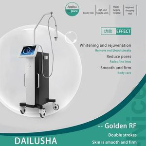 Physiotherapy Machine Vertical Gold Radiofrequency Microneedles Scarlet Fractional Secret RF Needle Skin Rejuvenation Tightening beauty Machine