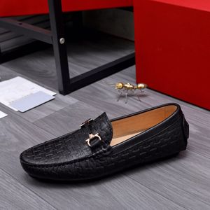 2023 Mens Formal Designer Dress Shoes Crocodile Fashion Evening Party Flats Male Brand Casual Outdoor Loafers Size 38-44