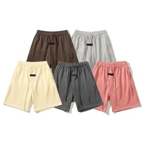 Designer shorts loose casual flocking print drawstring shorts sports running fashion luxury pants