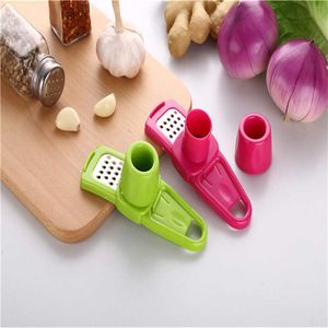Candy Color Multi-functional Ginger Garlic Grinding Tool Grater Planer Slicer Cutter Cooking Tool Utensil Kitchen Accessories
