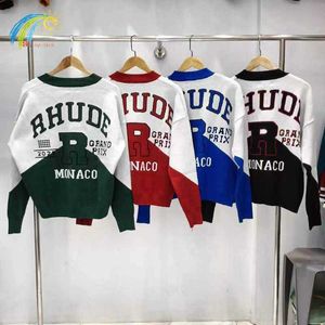 Mavi Siyah Colorblock Jakard Örme HARDIGAN ERKEKLER KUTU DÜĞÜNÜ Kazak Etiketler ile Günlük Sweatshirts