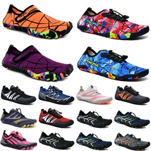 Wasserschuhe Damen Herren Schuhe Outdoor Sandalen Schwimmen Tauchen Surfen Lila Rot Rosa Gelb Weiß Schwarz Quick-Dry Größe EUR 36-45