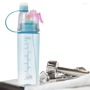 Zestaw akcesoriów do kąpieli Butelka do sprayu na zewnątrz 2-w-1 spryskiwanie butelki Picie sporty i funkcja SIP dla dorosłych