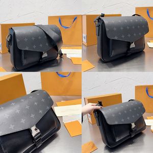 Torba designerska N41028 Męskie klasyczne czarne nadrukowane torbę w torbie Stylowe i atmosferyczne torbę na ramię męską torbę na płótnie