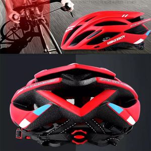 オートバイヘルメット通気性マウンテンバイクヘルメットサイクリングロード自転車の調整可能な帽子内に取り外し可能なスポンジパッドを備えたヘルメット